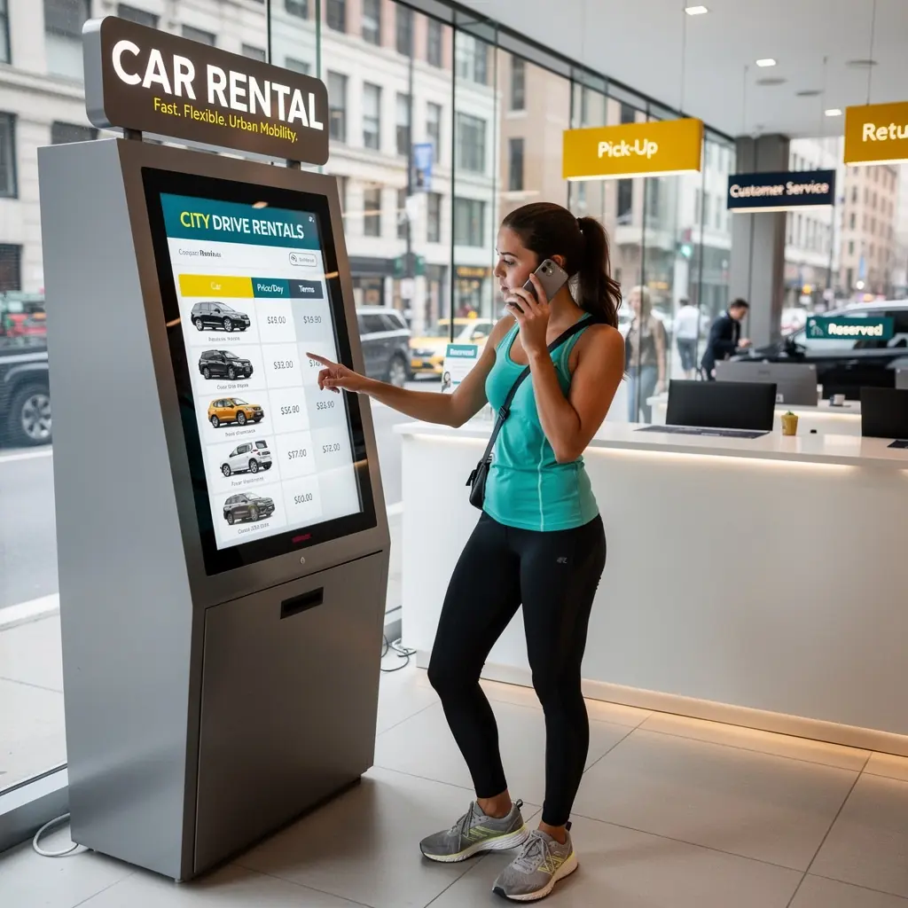 Een overzicht van verschillende huurauto's met prijsvergelijkingen.