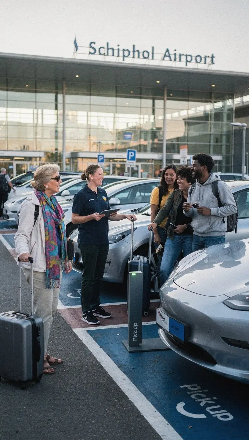 Een tabel met huurvoorwaarden en extra kosten.